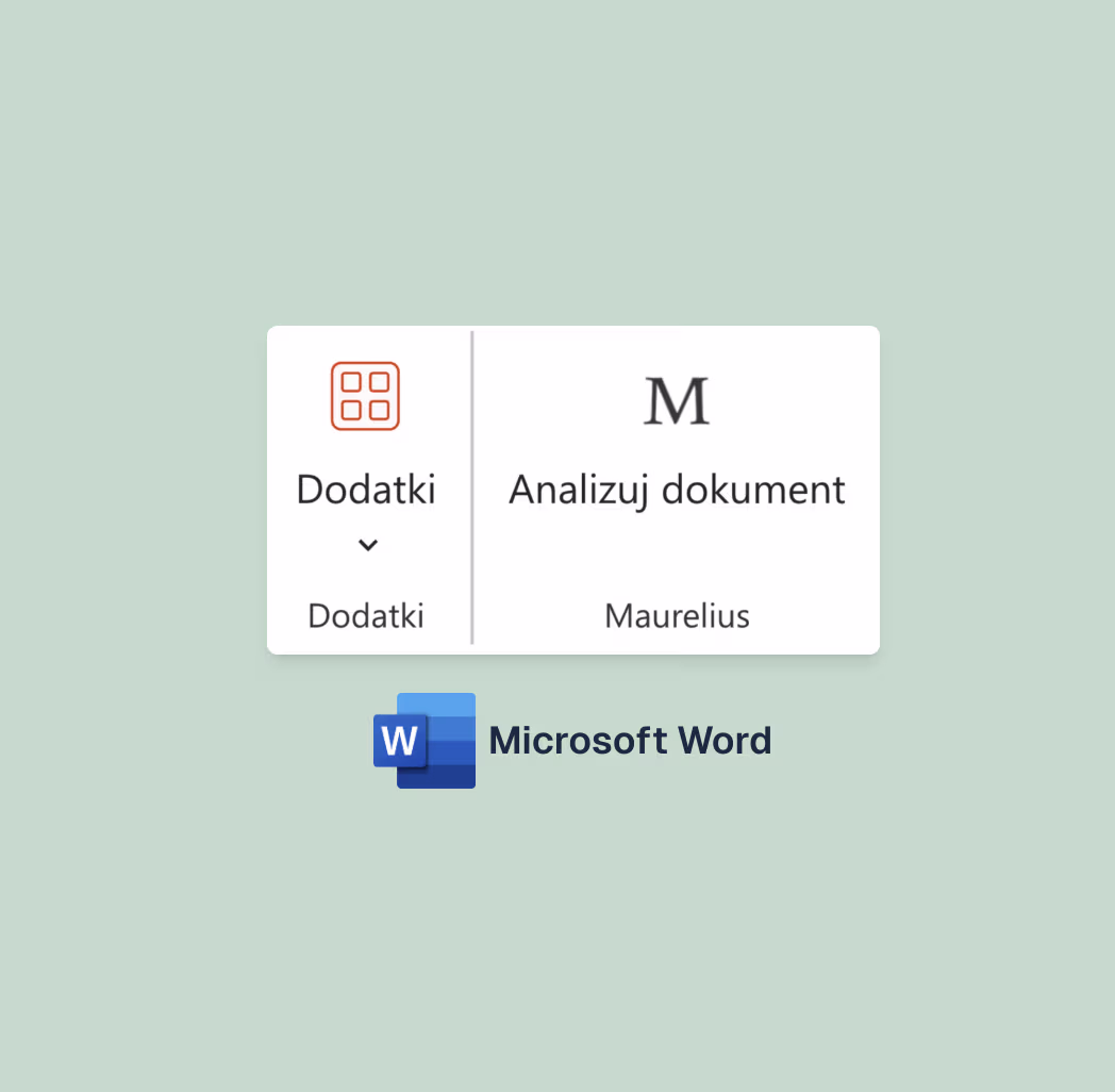 Uruchom analizę bez opuszczania dokumentu